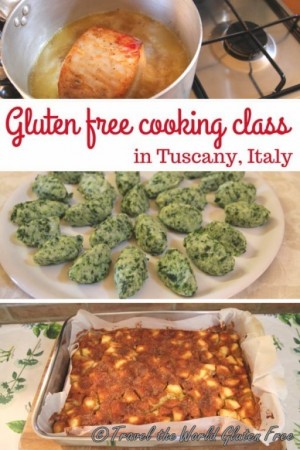 Gluten Free Cooking Class Tuscany